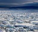 Eilanden van ijs, Spitsbergen, Noordpoolgebied