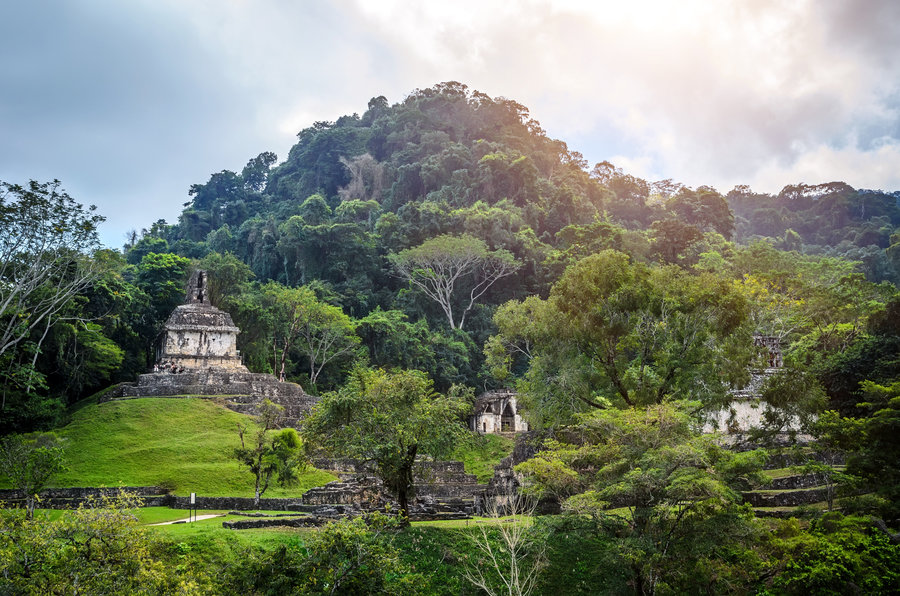 Palenque tempels