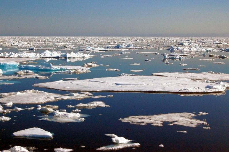 IJswater Spitsbergen