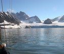 Gletsjer vanaf de boot