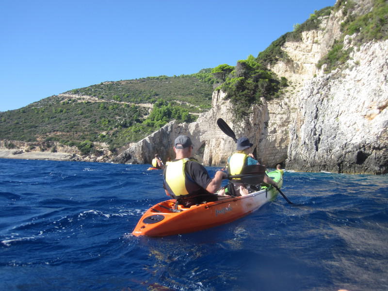 Familiereis Griekenland zeekayakken Kefalonia