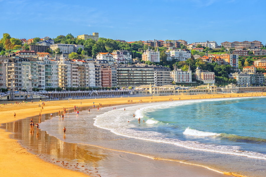 San Sebastian strand