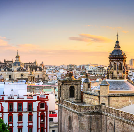 Sevilla van boven