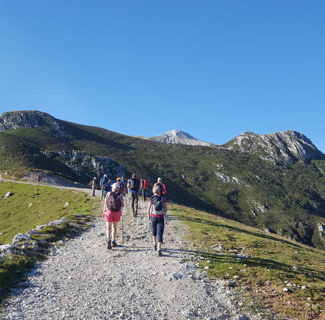 Picos de Europa wandeling groep
