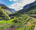 Flamsbana spoor Noorwegen