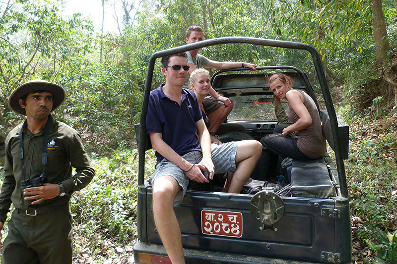 Rondreis Nepal Jeep