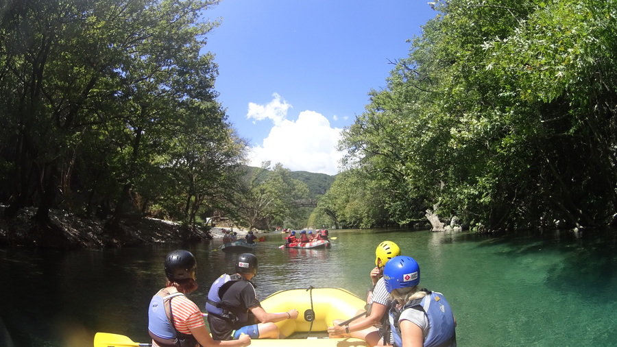 Noord-Griekenland: Raften