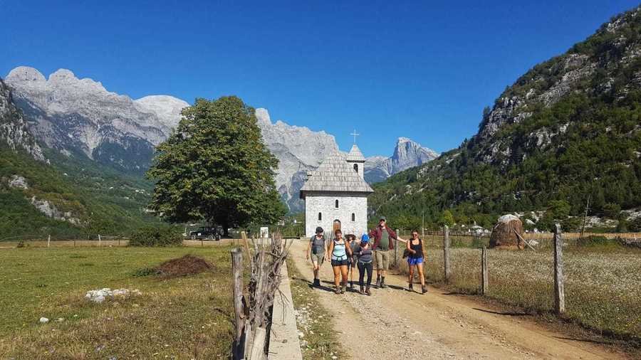 Balkan wandelreis Theth