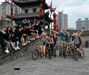 Xi'an - fietsen over de stadsmuur