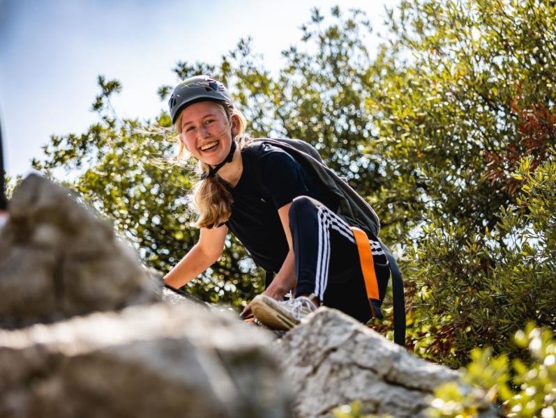 Frankrijk, Le Rotja camping