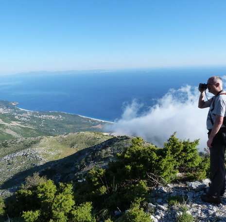 Wandeling rondom Cika, Albanie