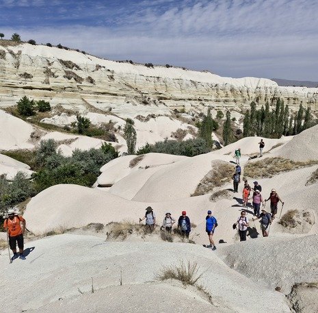 Wandelvakantie Turkije Cappadocie groepsfoto