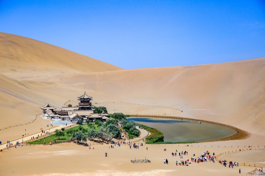 Dunhuang lake
