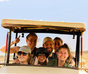 Groepsfoto jeep safari