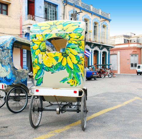 Camagüey fietstaxi