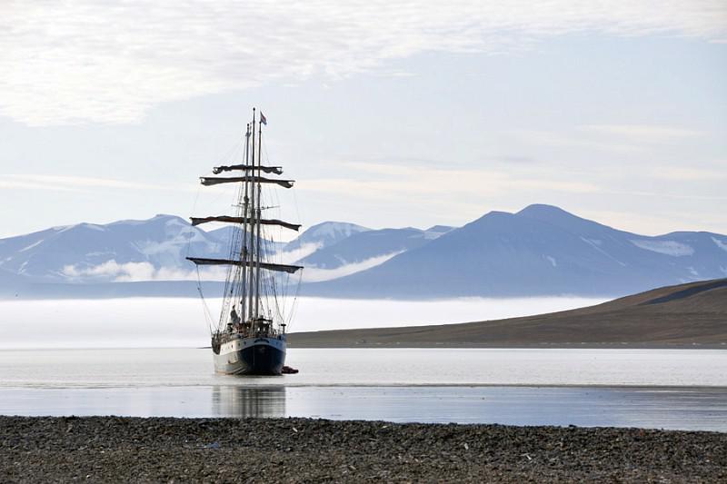 Zeilschip Antigua Noordpoolgebied