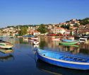 familiereis Albanië Pogradec, meer van Ohrid