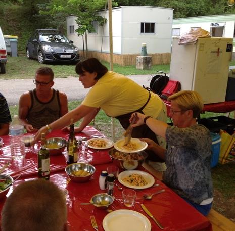 Fietsvakantie Alpes Maritimes eten
