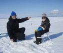 Rondreis Lapland ijsvissen