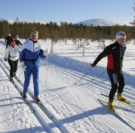 Rondreis Lapland langlaufen