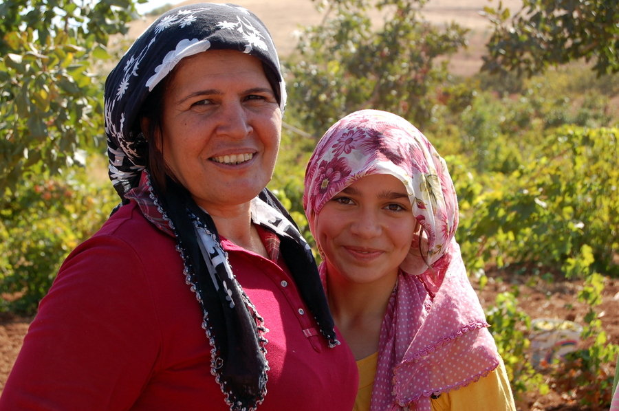 Turkije Kas lokale bevolking
