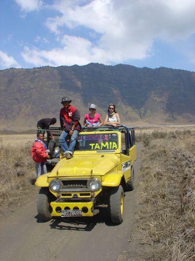 Met jeep naar Bromo