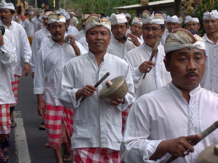 Processie Ubud Indonesië