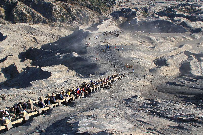 Beklimming Bromo Indonesië