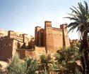 Marokko, wandelreis, kasteel, palmboom