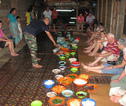 Rondreis Maleisisch Borneo lunch longhouse