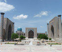 Het beroemde Registan in Samarkand
