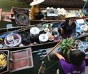 Familiereis Thailand Drijvende markt