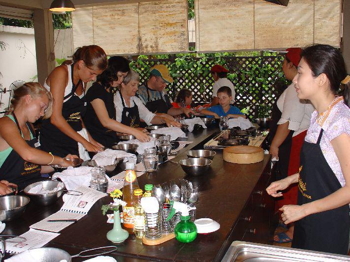 Optionele kookcursus Thailand