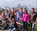 familiereis Argentinië en Brazilië  groepsfoto Rio