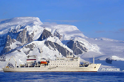 Rondreis, boot Antarctica