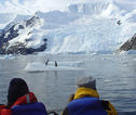 Pinguïns en reizigers op de Zuidpool