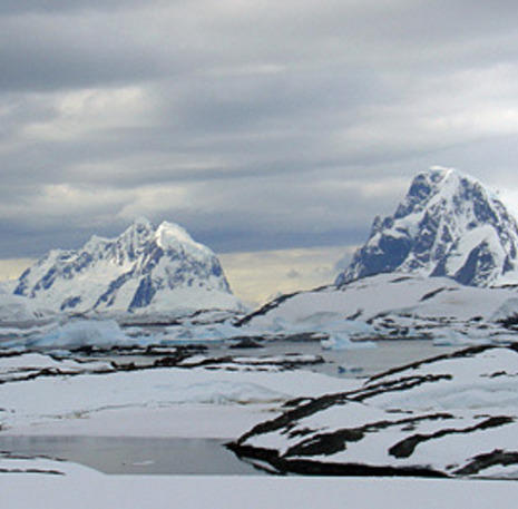 Gletsjers Antarctica Zuidpool
