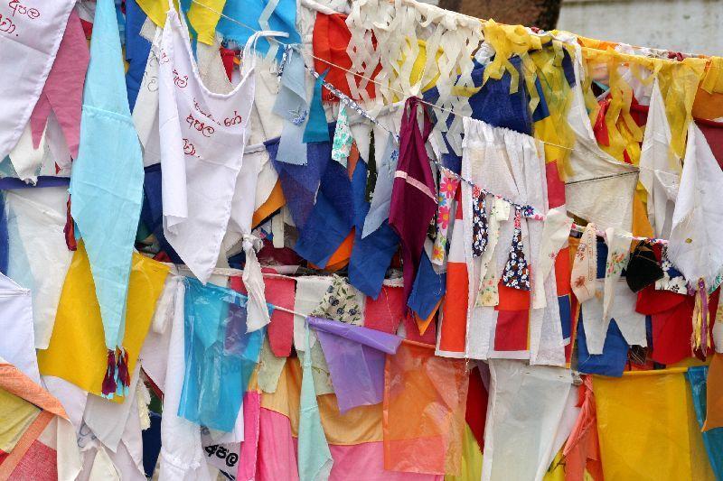 Kleurrijke vlaggetjes