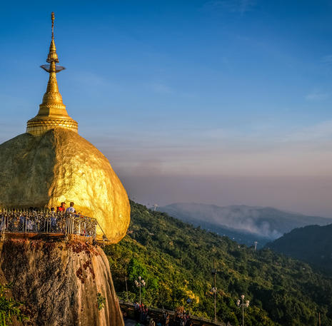 Rondreis Birma / Myanmar gouden rots