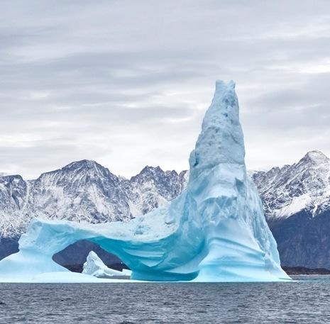 Groenland ijsschotsen