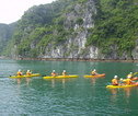 Kajaktocht Halong Bay