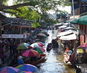 Damnoen Saduak drijvende markt