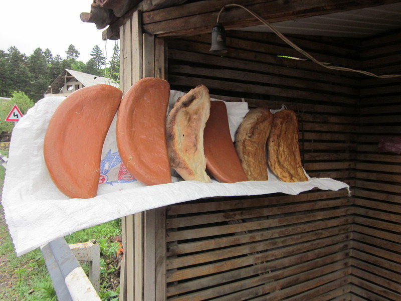 Brood op markt Kutaisi