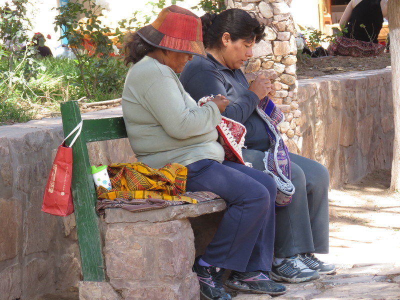 Breiende vrouwen argentinië