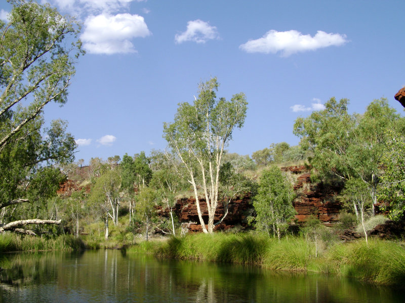 West Australië rotsen en water