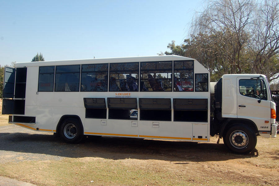 familiereis Zuidelijk Afrika truck