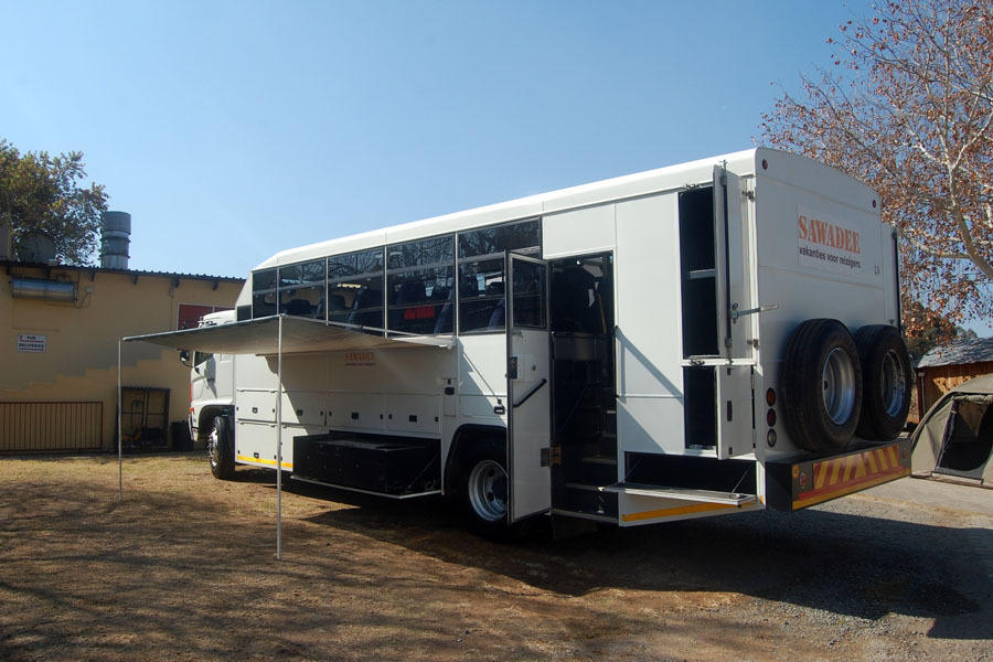 familiereis Zuidelijk Afrika truck