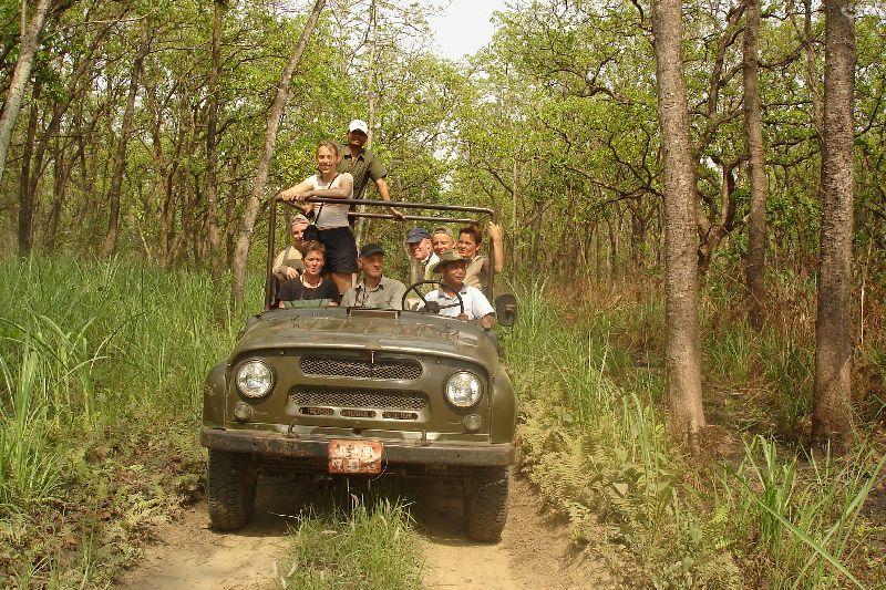 Chitwan jeepsafari Nepal
