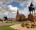 Rondreis Namibië Windhoek church