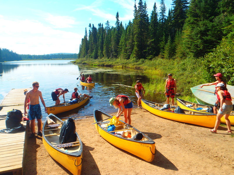Familiereis Canada Kanoën